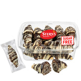 Stern's Bakery empaque frontal de rugelach sin azúcar que muestra marca y presentación, fácil de compartir