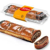 Stern's Bakery kokosh vista frontal, atractivo y listo para servir
