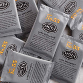 STEVEN SMITH TEAMAKER empaque frontal mostrando 100 sachets y diseño premium