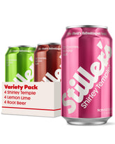 STILLER'S pack frontal de 12 latas muestra variedad y conveniencia