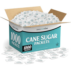 Stock Your Home frente del paquete mostrando 1000 sobres, práctico para reposición