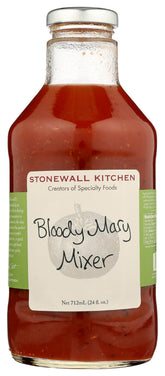 Stonewall Kitchen botella frontal mostrando mezcla lista y conveniencia