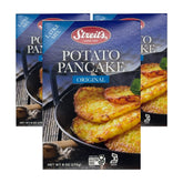 Streit's empaque frontal de mezcla para latkes mostrando marca y beneficios