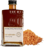 Strongwater frasco frontal mostrando la presentación y fácil uso