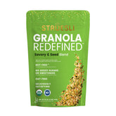 Struesli paquete frontal mostrando marca y presentación, conveniencia