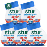 Stur frasco frontal pack de 5 mostrando diseño y tamaño práctico