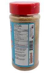SuckleBusters primer plano de textura del rub con cristales y pigmento caramelizado