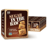 Sugar In The Raw frontal de caja mostrando sobres y formato práctico