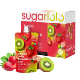 Sugarlolo frente del envase mostrando sabor fresa y diseño atractivo