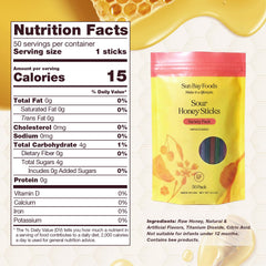 Sunbay Foods textura de miel cruda de trébol mostrando pureza y color natural