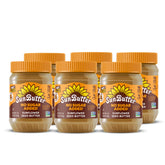 SunButter tarro frontal mostrando etiqueta y beneficios visibles