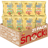 SunChips frente del empaque mostrando variedad y beneficios