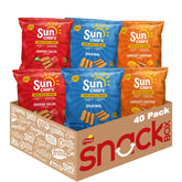 SunChips frontal del paquete variedad mostrando selección y conveniencia