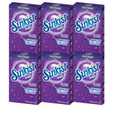 Sunkist Grape frente del empaque mostrando cajas y marca, conveniencia inmediata