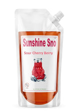 Sunshine Sno frente del empaque mostrando etiqueta orgánica y beneficio natural
