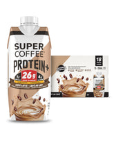 SUPER COFFEE lata frente Caffe Latte, práctico y energizante