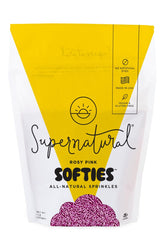 Supernatural bote frontal mostrando Rosy Pink Softies, pinta y conveniencia
