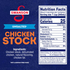 SWANSON S close-up de textura del caldo en cuchara, muestra cuerpo y riqueza del producto