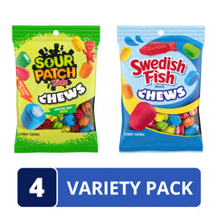 Swedish Fish Chews textura suave y sabor constante en detalle