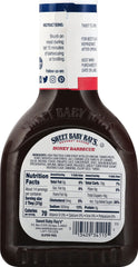 Sweet Baby Ray's etiqueta Hickory & Brown Sugar destacando sabor ahumado