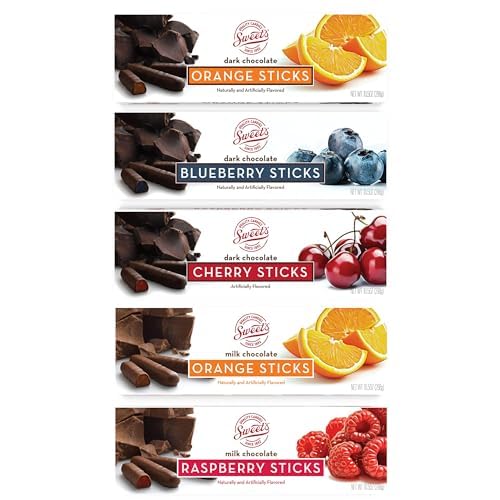 Sweet Candy Company frente del empaque mostrando caja y marca y atractivo visual
