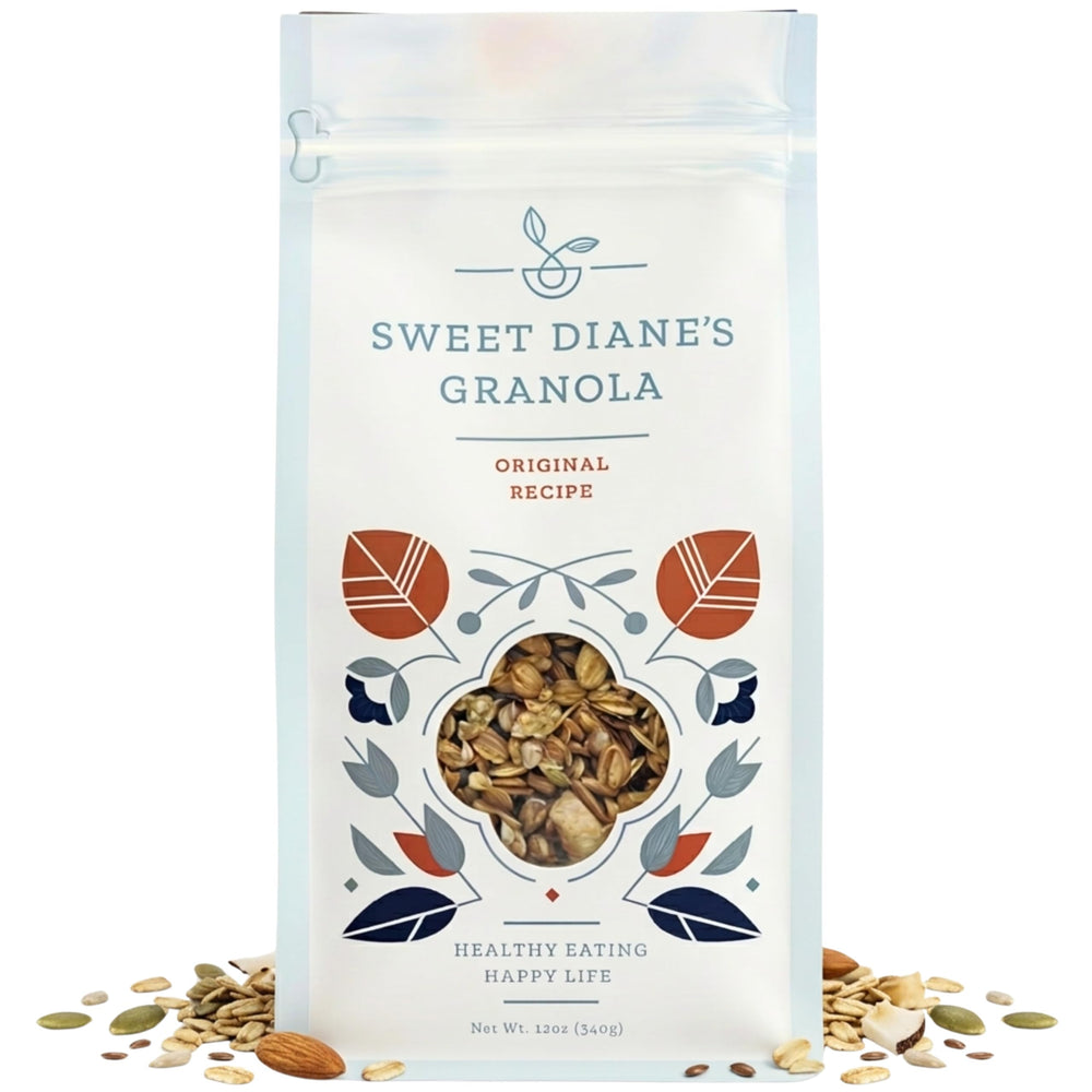 Sweet Diane's frente del paquete mostrando diseño y tamaño atractivo