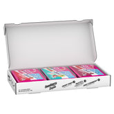 SweeTARTS caja frontal mostrando 18 paquetes, opción compartible