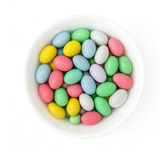 SweetGlob empaque frontal mostrando 2 lb y colores pastel, ideal para eventos