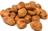 SweetGlob bolsa frontal abierta mostrando cacahuetes mantequilla toffee, ideal para compartir