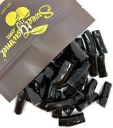 SweetGourmet paquete frontal Finnska regaliz negro visual premium y atractivo