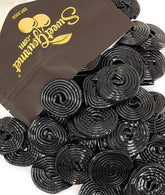 SweetGourmet paquete frontal mostrando 2 libras y beneficio de almacenamiento práctico