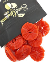 SweetGourmet paquete frontal de ruedas de regaliz fresa mantiene frescura
