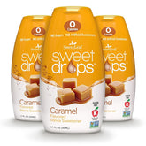 SweetLeaf frasco frontal pack de tres, práctico para llevar