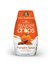 SweetLeaf vista frontal del pack de 3 con sabor pumpkin, conveniencia inmediata