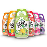 SweetLeaf vista frontal del pack de seis sabores, práctico para llevar