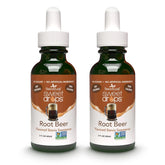 SweetLeaf frente del empaque mostrando sabor root beer y conveniencia