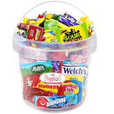 SWEETSIDE CANDY CO. cubo frontal mostrando mezcla y colores alegres