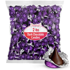 SWEETSIDE CANDY CO. paquete frontal morado con bombones, presentación elegante
