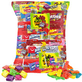 SWEETSIDE CANDY CO. bolsa frontal 2 lb mostrando variedad y conveniencia