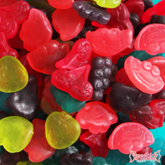 SWEETSIDE CANDY CO. gominolas en bol para fiesta, colorido y abundante
