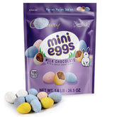 SWEETSIDE CANDY CO. vista frontal de la bolsa grande 26.5 oz mostrando colores pastel y cantidad