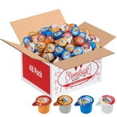 SWEETSIDE CANDY CO. envase frontal mostrando las 48 unidades y variedad