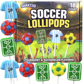 Sweetzo frente del paquete mostrando 18 paletas, ideal para fiestas
