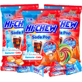 Sweetzo HI-CHEW frontal del paquete mostrando diseño y cantidad