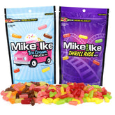 Sweetzo Mike and Ike vista frontal del paquete resellable y colores llamativos