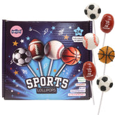 Sweetzo frente del empaque mostrando 24 paletas deportivas, ideal para eventos