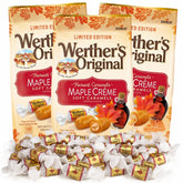 Sweetzo Werther's paquete frontal mostrando diseño y cantidad, atractivo visual