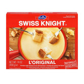 Swiss Knight envase frontal mostrando 14 oz y apariencia atractiva