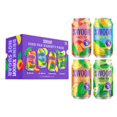 Swoon pack frontal mostrando las tres variedades y beneficio refrescante