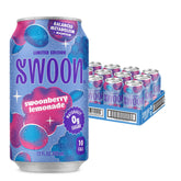 Swoon lata frontal mostrando diseño y beneficio refrescante